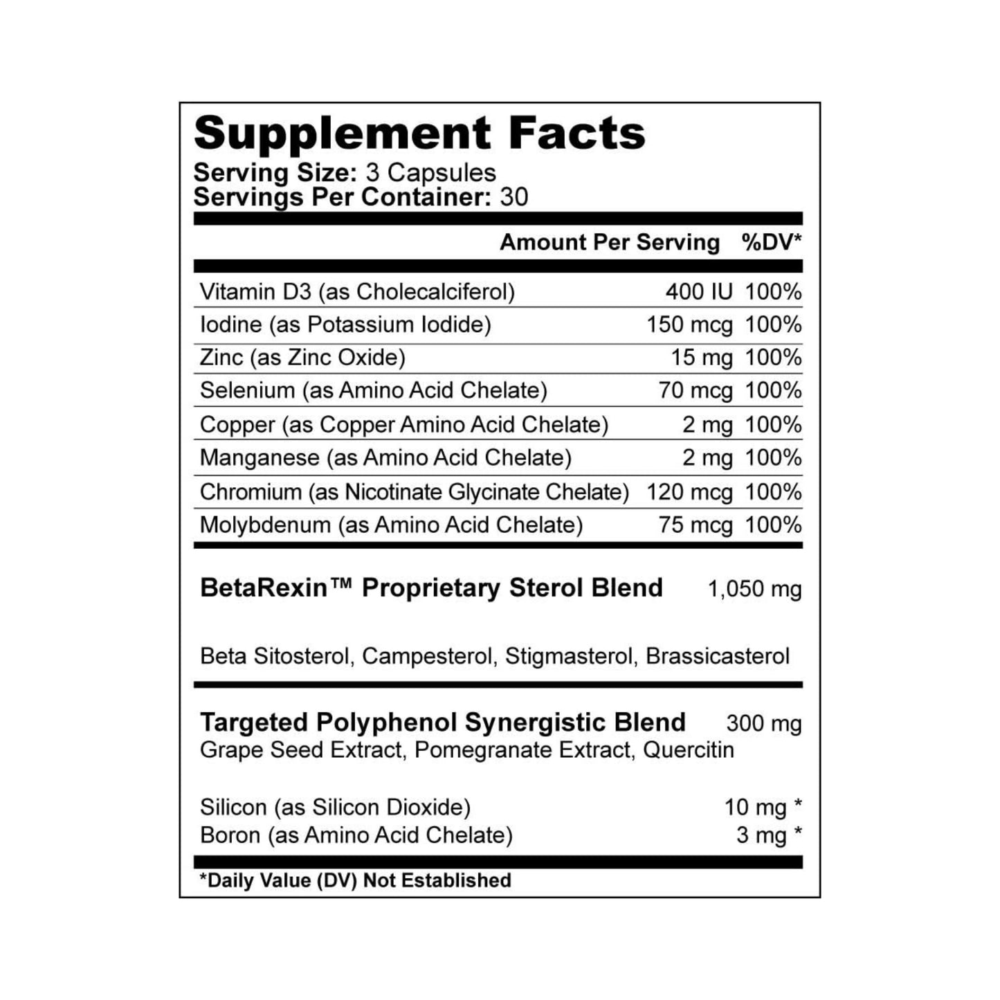 Multiphase Prostate Supplement